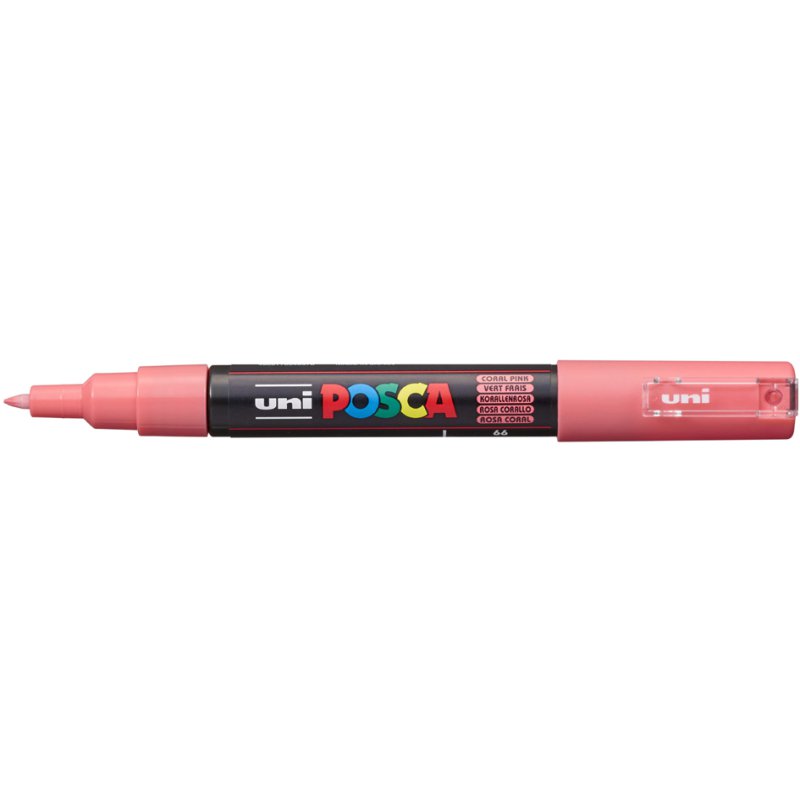 POSCA pigmentmarkeerstift, geel, 0,7-1,0 mm, waterbestendig